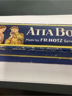 Vintage Atta Boy Harmonica, Made by F.R. Hotspot Germany